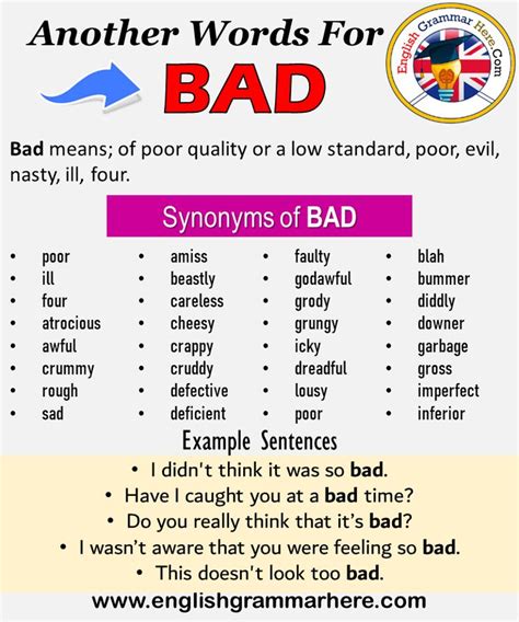 another word for extremely bad.